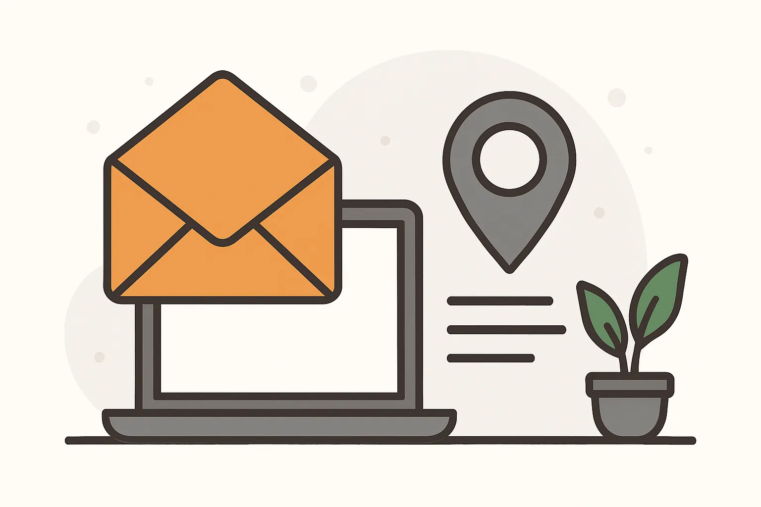 Contact illustration